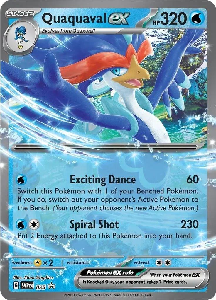 2023 Promo Quaquaval ex #35 card