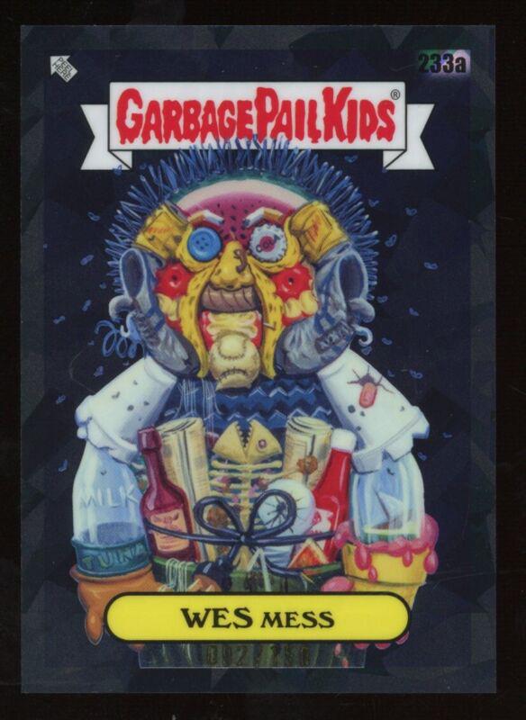 2023 Sapphire WES Mess [Black] #233a card