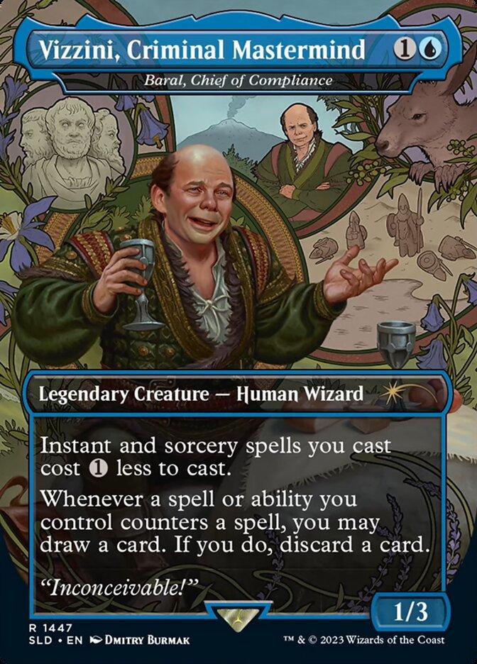 2023 Secret Lair Drop Vizzini, Criminal Mastermind #1447 card