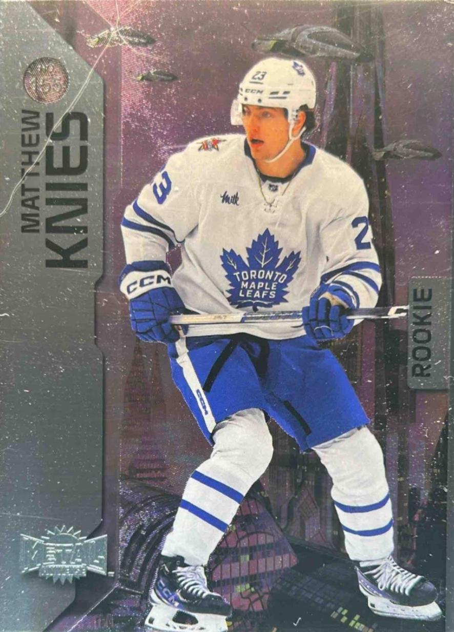 2023 SkyBox Metal Universe Matthew Knies #155 card