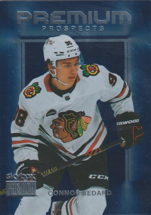 2023 SkyBox Metal Universe Premium Prospects Connor Bedard #PP-1 card