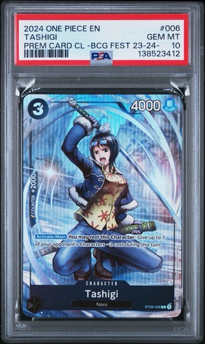 2023 Starter Deck 6: Absolute Justice Tashigi #ST06-006 card