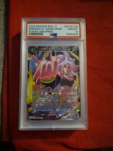2023 Super Power Absorbed Android 21, in the Name of Hunger #BT20-028 card