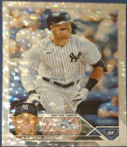 2023 Topps Aaron Judge [Silver Foilboard] #62 card