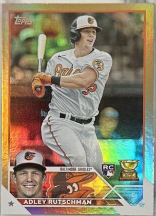 2023 Topps Adley Rutschman [Gold Foil] #250 card