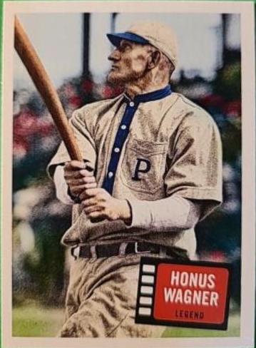 2023 Topps Archives 1957 Hit Stars Honus Wagner #57HS-8 card