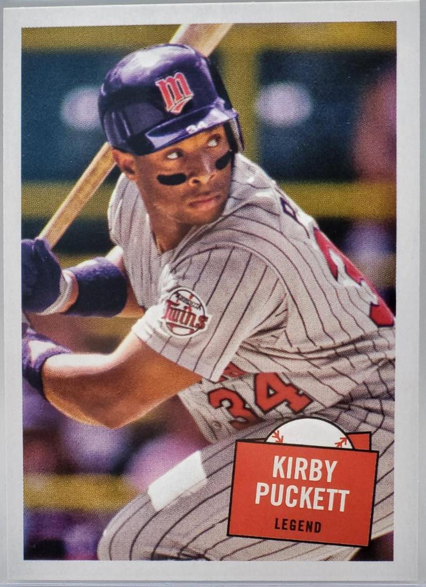2023 Topps Archives 1957 Hit Stars Kirby Puckett #57HS-10 card