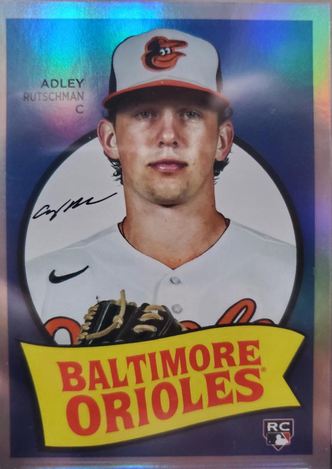 2023 Topps Archives 1969 Single Player Foil Adley Rutschman #69T-7 card