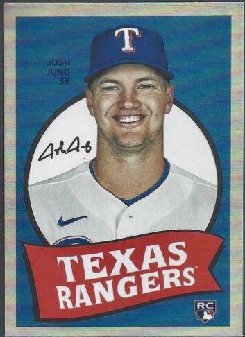 2023 Topps Archives 1969 Single Player Foil Josh Jung #69T-56 card