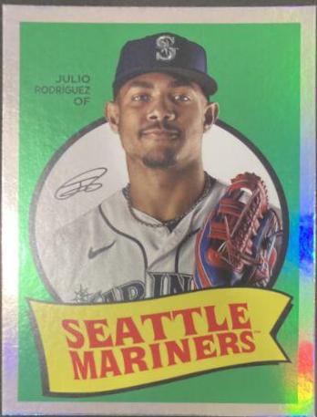 2023 Topps Archives 1969 Single Player Foil Julio Rodriguez #69T-50 card