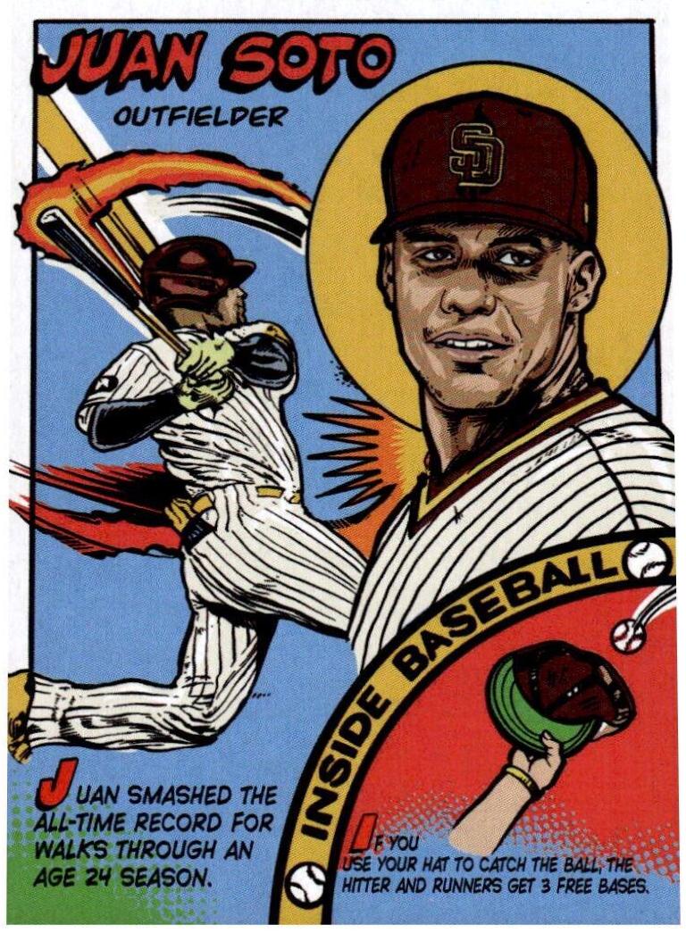 2023 Topps Archives 1979 Comics Juan Soto #79TC-9 card