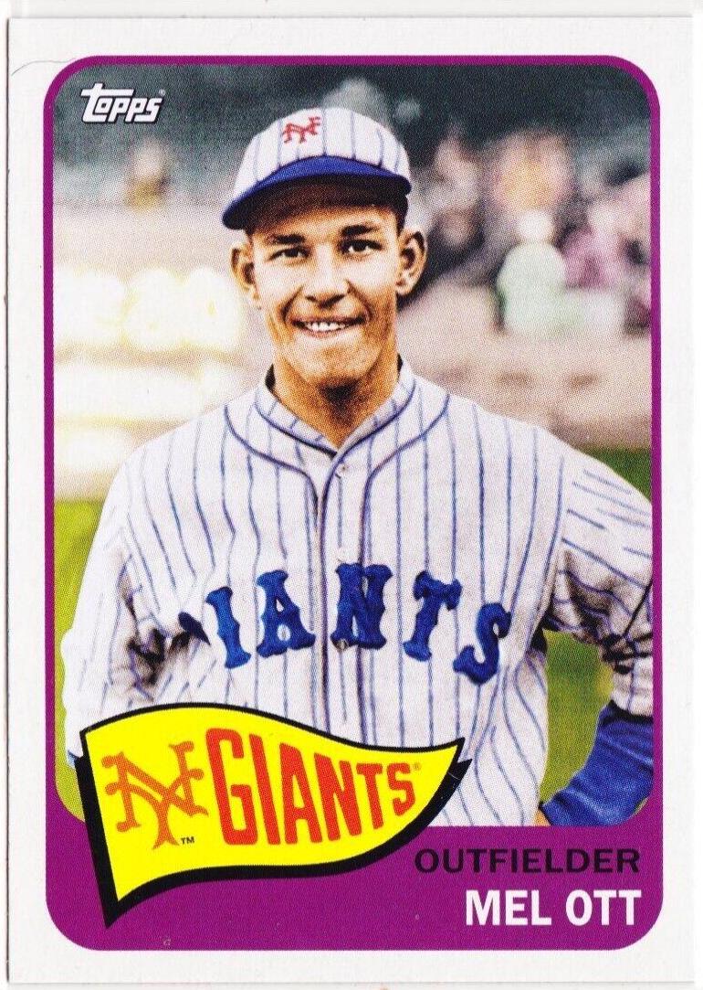 2023 Topps Archives Mel Ott #155 card