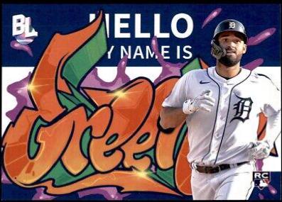 2023 Topps Big League Roll Call Wildstyle Edition Riley Greene #RC-8 card