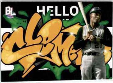2023 Topps Big League Roll Call Wildstyle Edition Roberto Clemente #RC-12 card