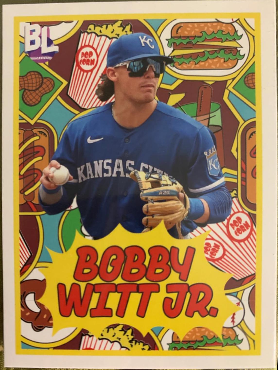2023 Topps Big Leaguers Bobby Witt Jr. #BL-5 card