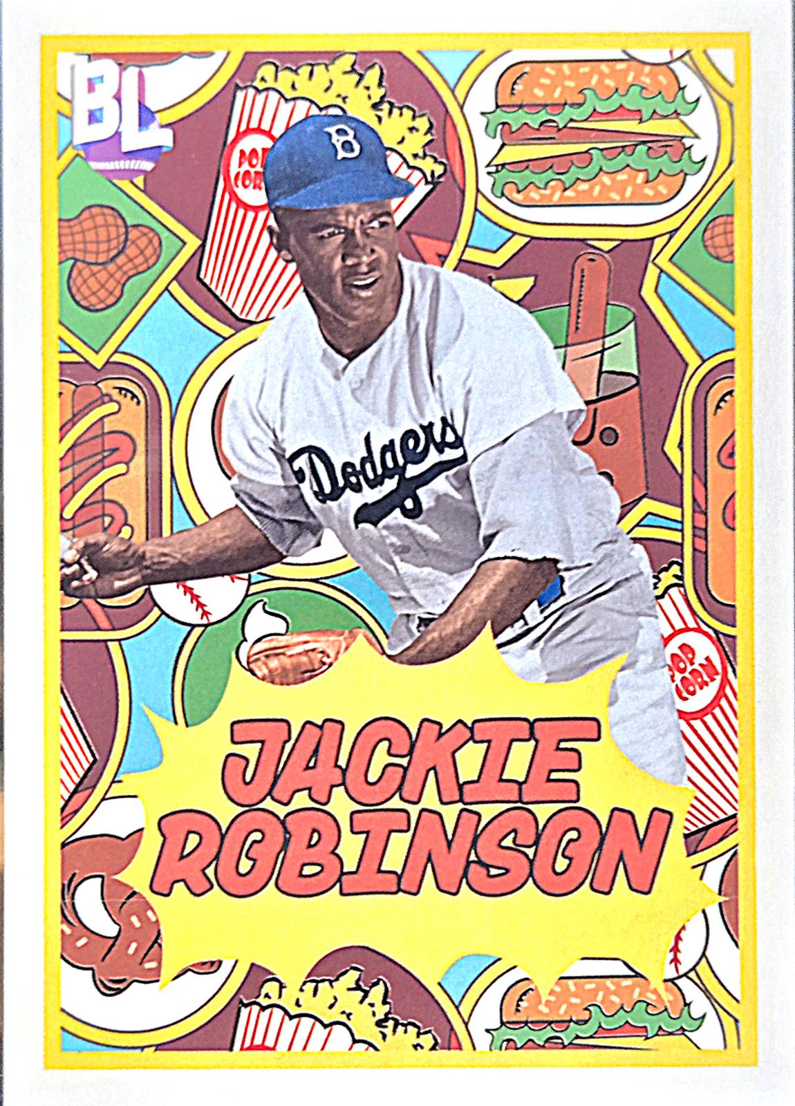 2023 Topps Big Leaguers Jackie Robinson #BL-28 card