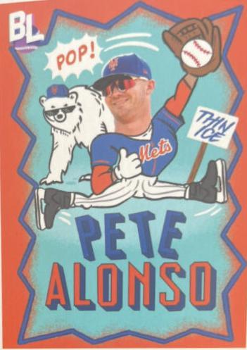 2023 Topps Big Leaguers Pete Alonso #BL-10 card