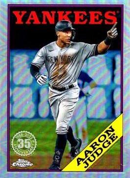 2023 Topps Chrome 1988 Aaron Judge #88BC-1 card