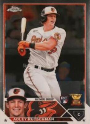 2023 Topps Chrome Adley Rutschman #1 card