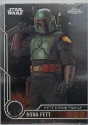 2023 Topps Chrome Boba Fett #89 card