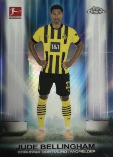 2023 Topps Chrome Bundesliga Ultrabeam Jude Bellingham #UB-12 card