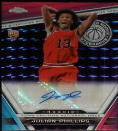 2023 Topps Chrome Certified Rookie Autograph Julian Phillips #CRA-JP card