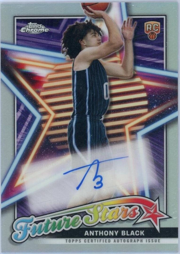 2023 Topps Chrome Future Stars Autograph Anthony Black #FSA-ANB card