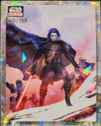 2023 Topps Chrome Galaxy Dark Order [Atomic Refractor] #65 card