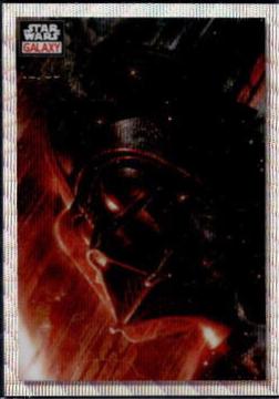 2023 Topps Chrome Galaxy Forced in Darkness [Wave Refractor] #100 card