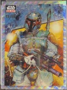 2023 Topps Chrome Galaxy Galaxy's Most Dangerous [Wave Refractor] #39 card