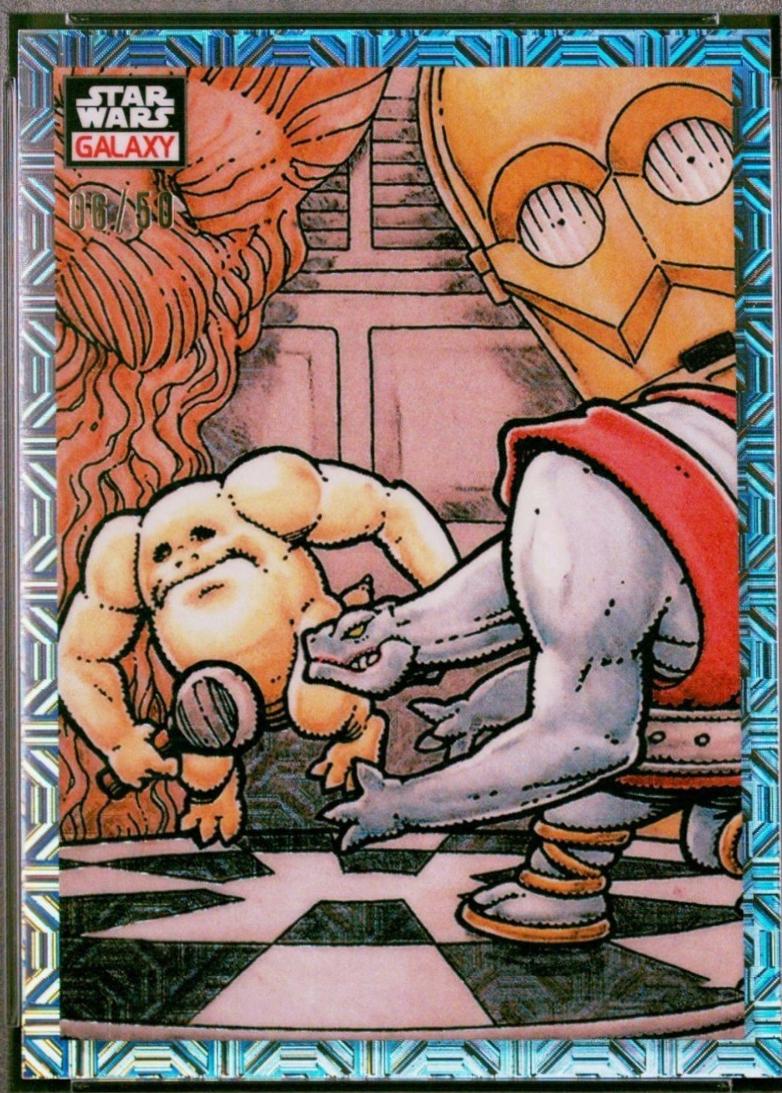 2023 Topps Chrome Galaxy Holochess Contest [Mojo Refractor] #11 card