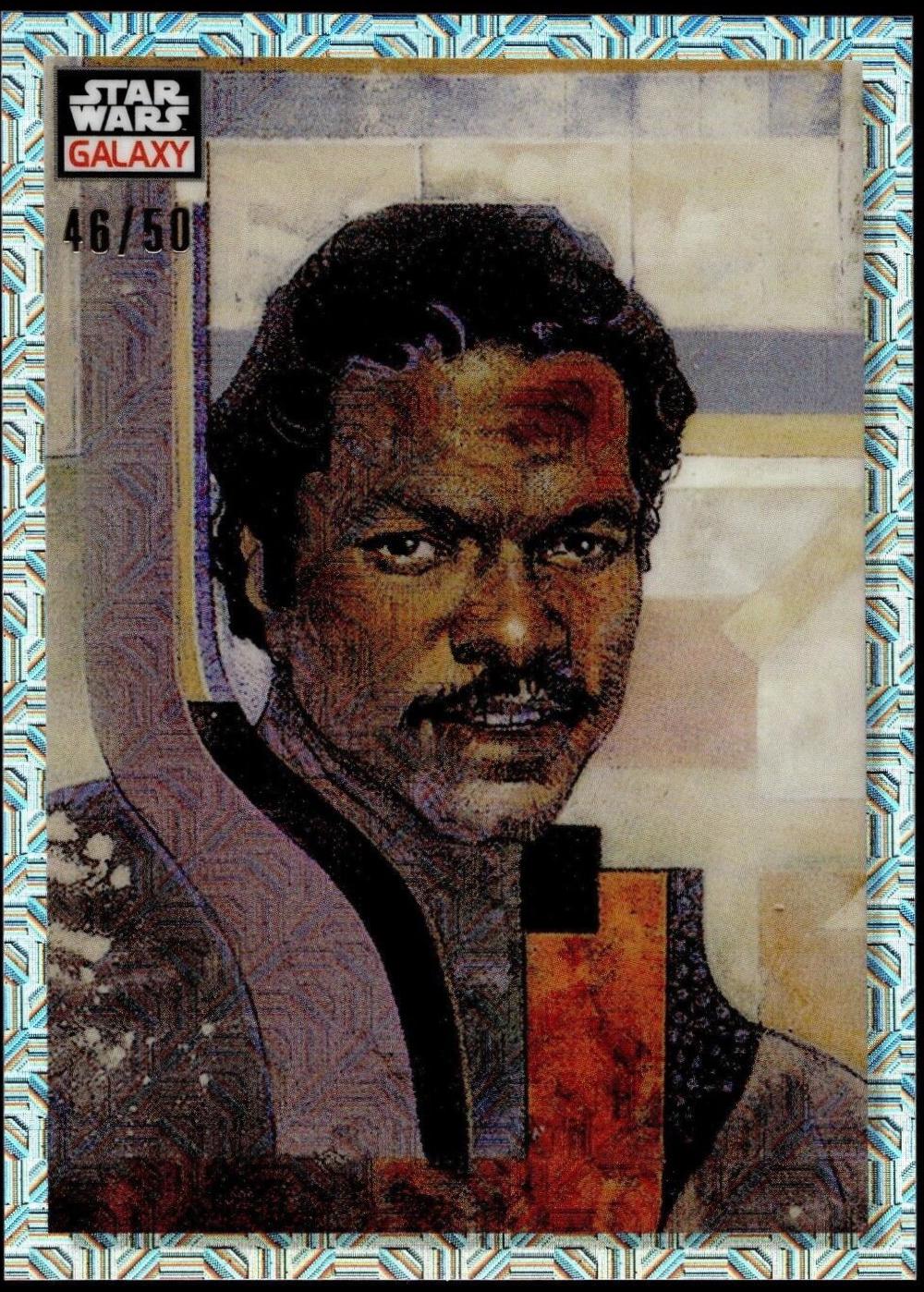 2023 Topps Chrome Galaxy Lando Calrissian [Mojo Refractor] #43 card