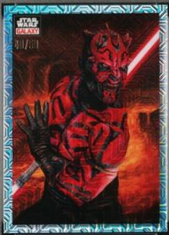 2023 Topps Chrome Galaxy Maul's Rage [Mojo Refractor] #56 card