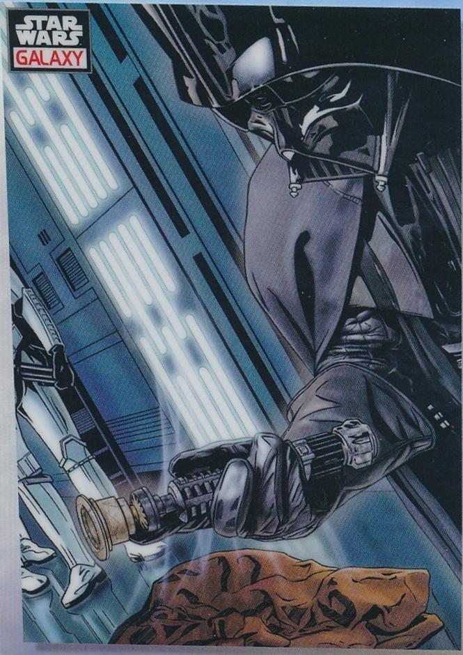 2023 Topps Chrome Galaxy Remnants of Kenobi [Refractor] #47 card