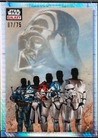 2023 Topps Chrome Galaxy The Empire's Forces [Prism Refractor] #57 card