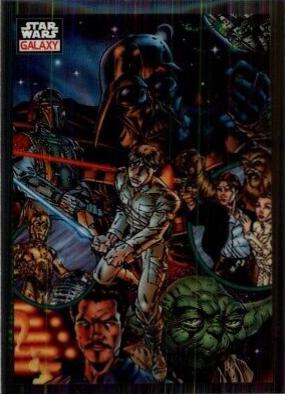 2023 Topps Chrome Galaxy The Star Wars Saga #40 card