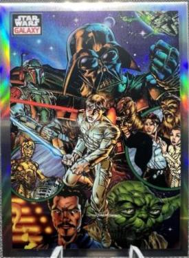 2023 Topps Chrome Galaxy The Star Wars Saga [Refractor] #40 card