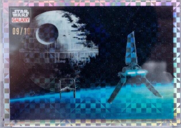 2023 Topps Chrome Galaxy Vader's Shuttle [X-fractor] #96 card