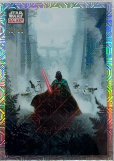 2023 Topps Chrome Galaxy Vengeful Pursuit [Mojo Refractor] #97 card