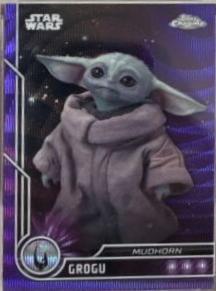 2023 Topps Chrome Grogu [Refractor] #98 card