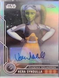 2023 Topps Chrome Hera Syndulla [Refractor] #31 card