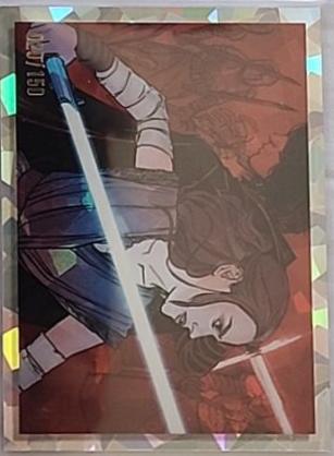 2023 Topps Chrome Kylo Ren [Blue Refractor] #71 card