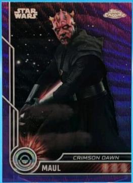 2023 Topps Chrome Maul [Refractor] #24 card