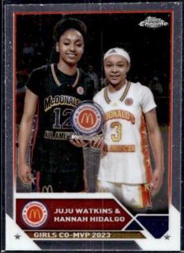 2023 Topps Chrome McDonald's All American Girls Co MVPs #100 card