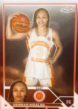 2023 Topps Chrome McDonald's All American Hannah Hidalgo #78 card