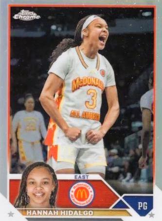 2023 Topps Chrome McDonald's All American Hannah Hidalgo [Refractor] #30 card