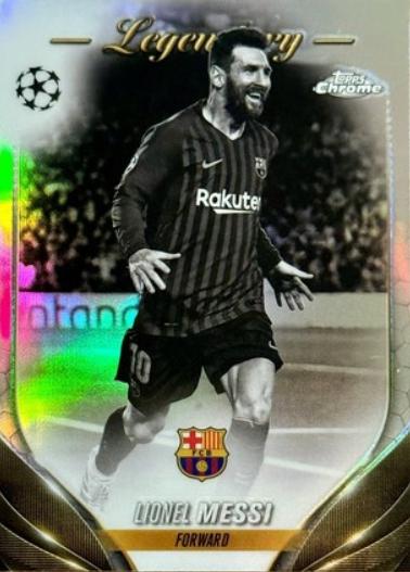 2023 Topps Chrome UEFA Club Lionel Messi [Legendary Variation] #15 card