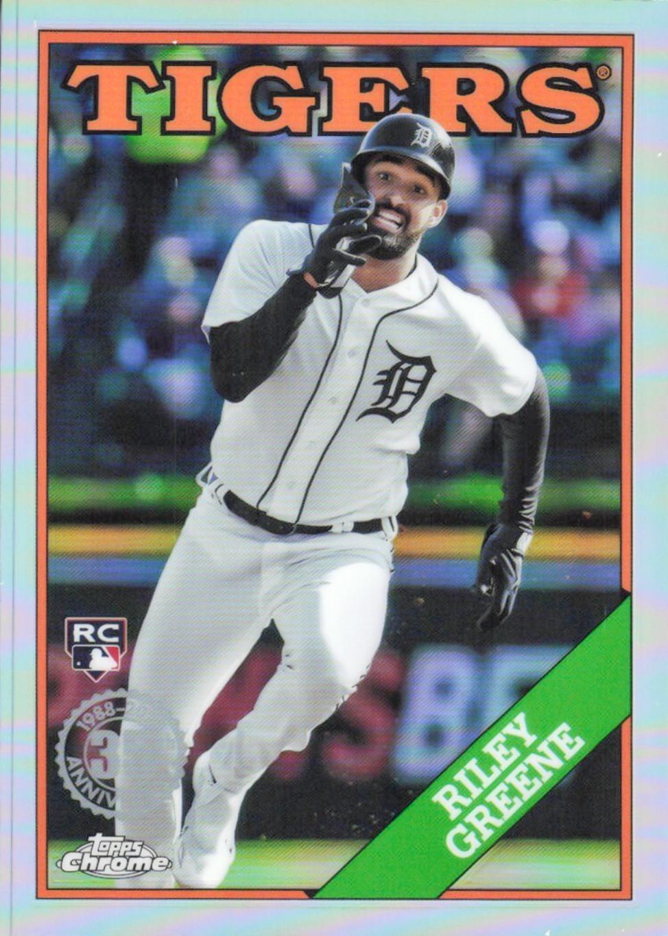 2023 Topps Chrome Update 1988 Riley Greene #88CU-9 card