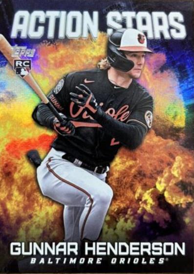 2023 Topps Chrome Update Action Stars Gunnar Henderson #ASC-2 card