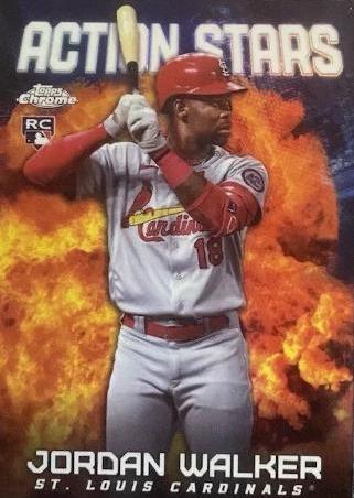 2023 Topps Chrome Update Action Stars Jordan Walker #ASC-12 card